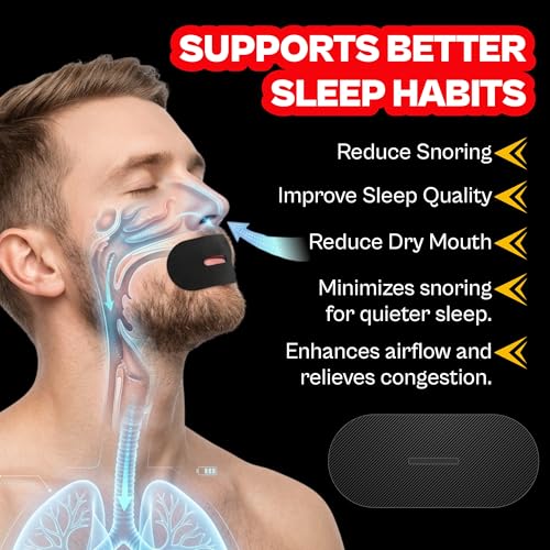 Vn care 30 Pcs Sleep Strips Mouth Tape for Sleeping – Anti-Snoring Strips for Nose Breathing, Snore Reduction & Better Sleep | Hypoallergenic Adhesive Mouth Stickers for Kids & Adults (30 Pcs) - Image 5
