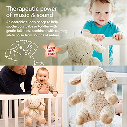 Cloud b Sound Machine with White Noise Soothing Sounds | Cuddly Stuffed Animal | Adjustable Settings and Auto-Shutoff | Sleep Sheep - Image 3