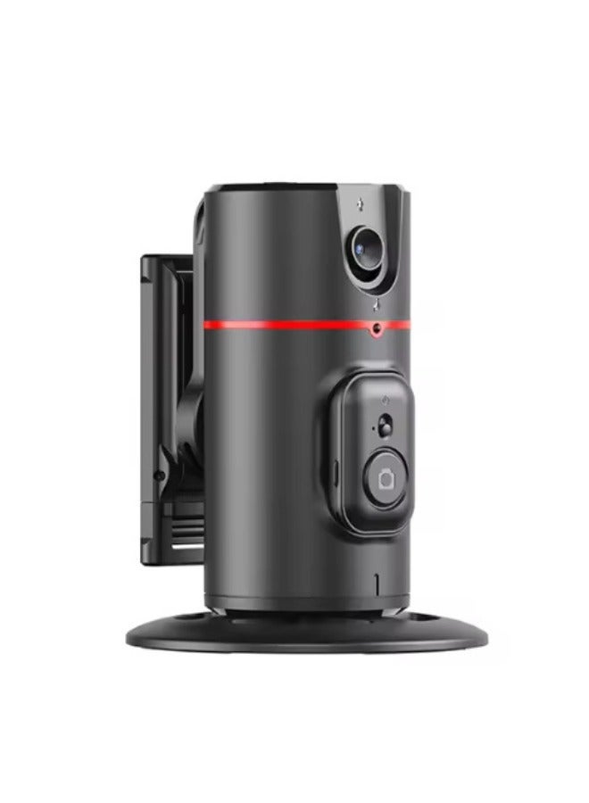 Auto Face Tracking Tripod 360 Rotation - No App Required,Magsafe for iPhone 15 14 13 12 Pro Max Series, All Android Phones with Magnetic Functionality - Black  - Image 2