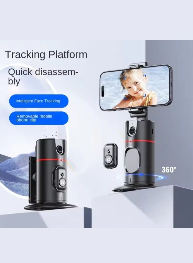 Auto Face Tracking Tripod 360 Rotation - No App Required,Magsafe for iPhone 15 14 13 12 Pro Max Series, All Android Phones with Magnetic Functionality - Black  - Image 5