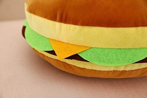 Bettli Lovely Plush Stuffed Huge Hamburger Throw Pillow - Image 3