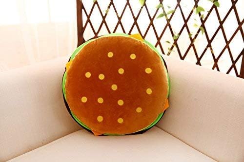 Bettli Lovely Plush Stuffed Huge Hamburger Throw Pillow - Image 4