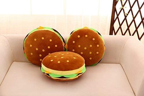 Bettli Lovely Plush Stuffed Huge Hamburger Throw Pillow - Image 5