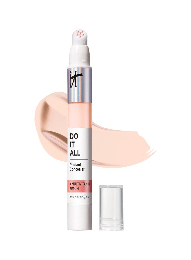 IT Cosmetics Do It All Radiant Concealer - Makeup Concealer - Hydrate & Brighten - Creaseless Medium Coverage & Radiant Finish - Niacinamide & Hyaluronic Acid - Fairest Cool, 0.2 Fl Oz - Image 1