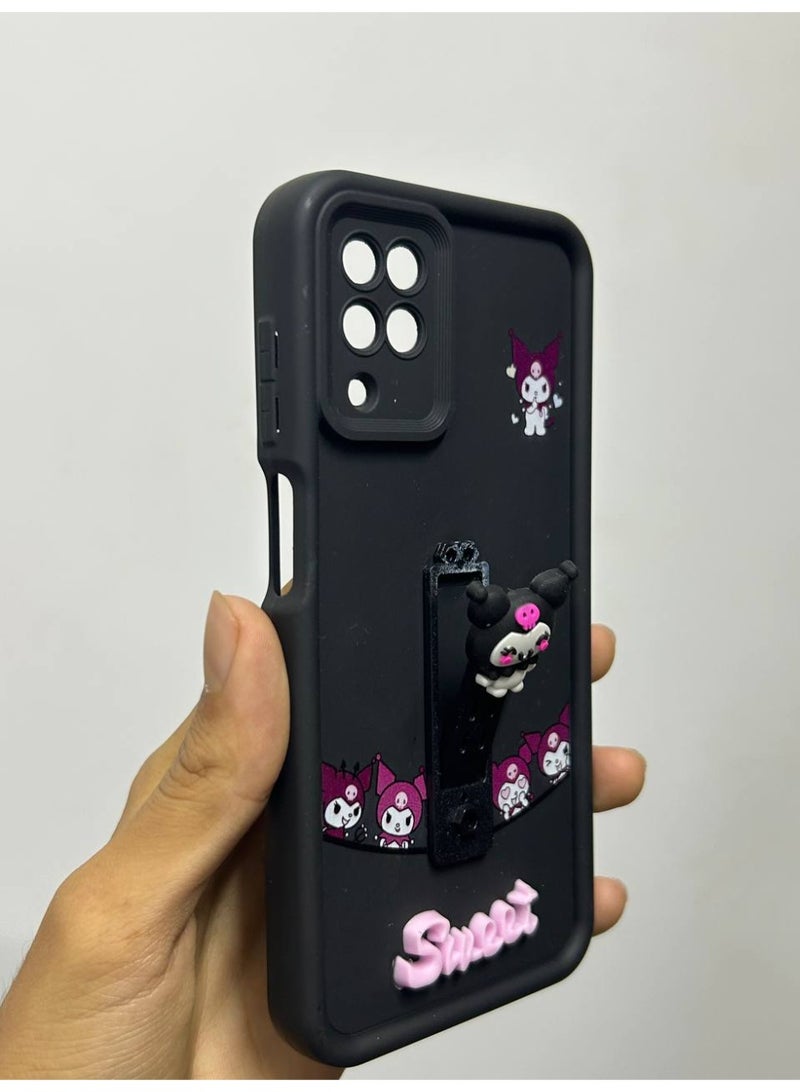 New cartoon design back cover with the word "Sweet" on it, compatible with Samsung A12 - M12 phones - Image 1