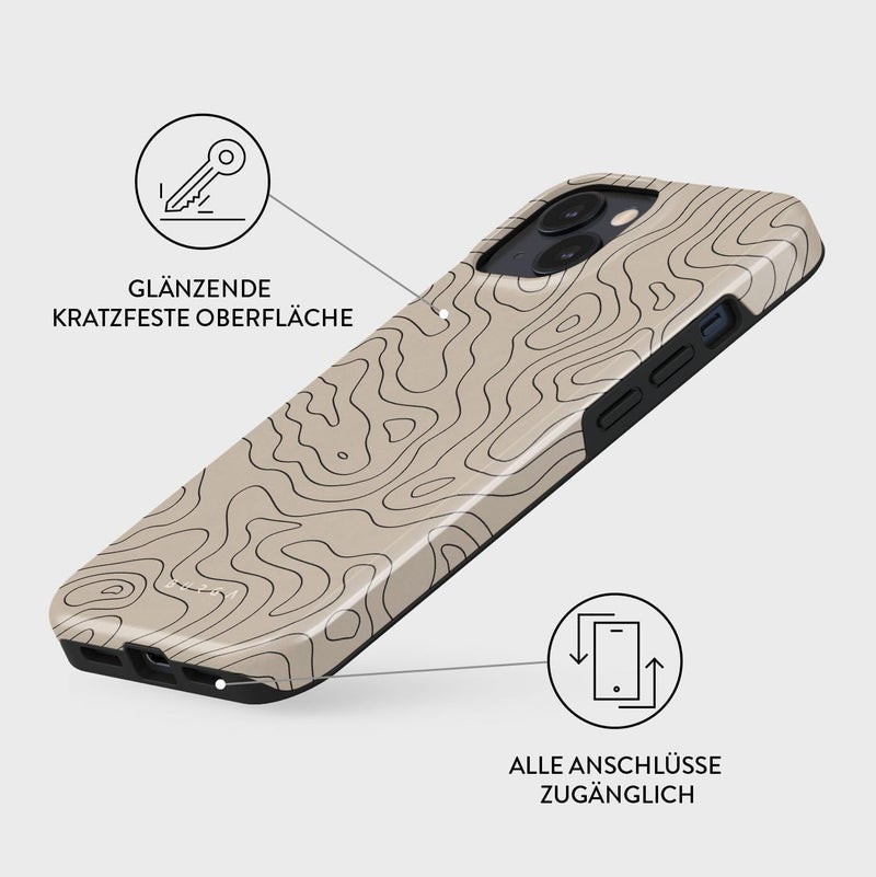 بورجا غطاء هاتف لـ iPhone 15 - نمط جذاب وعصري مع حماية صلبة - يناسب هاتف iPhone 15 للرجال والنساء - Image 2