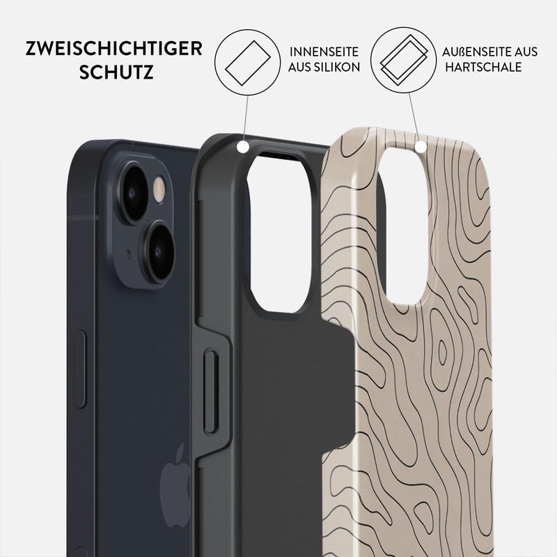 بورجا غطاء هاتف لـ iPhone 15 - نمط جذاب وعصري مع حماية صلبة - يناسب هاتف iPhone 15 للرجال والنساء - Image 1