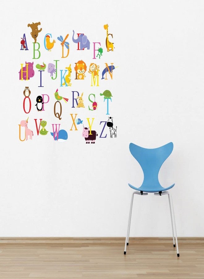 Sticker Studio ملصق جداري ABCD من ستيكر ستوديو (فينيل PVC، مساحة تغطية السطح - 58 × 51 سم) - Image 5