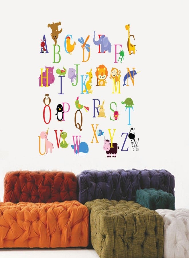 Sticker Studio ملصق جداري ABCD من ستيكر ستوديو (فينيل PVC، مساحة تغطية السطح - 58 × 51 سم) - Image 4