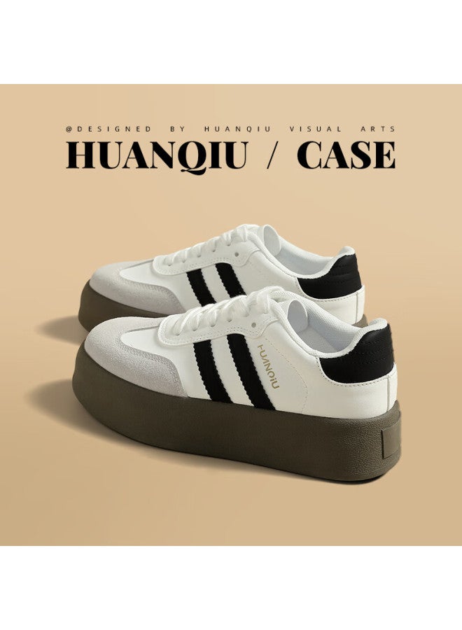 Huanqiu Thick-soled Training Shoes For Women, New Style, Versatile Thick-soled Casual Sneakers, Women's Sports Shoes - Image 5