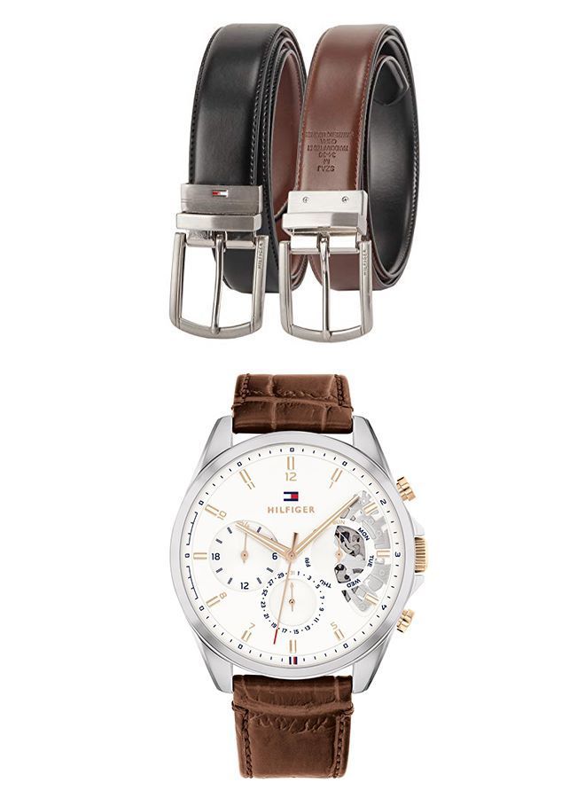 TOMMY HILFIGER Tommy watch 1710450 Set with tommy belt 