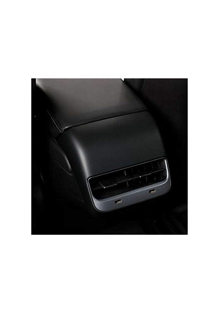 Wivplex Matte Black Air Outlet Cover for Tesla Model 3/Y - Image 3