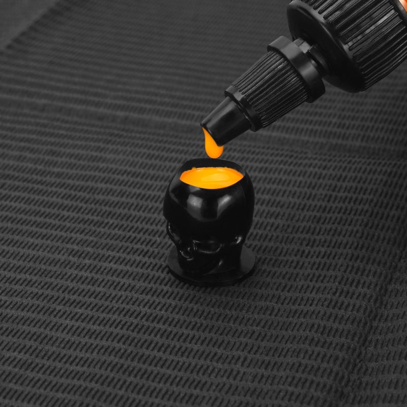 200pcs Tattoo Ink Caps Cups with Base Thickened Tattoo Pigment Cups for Tattoo ink Microblading Makeup Tattooing Supplies - Image 5