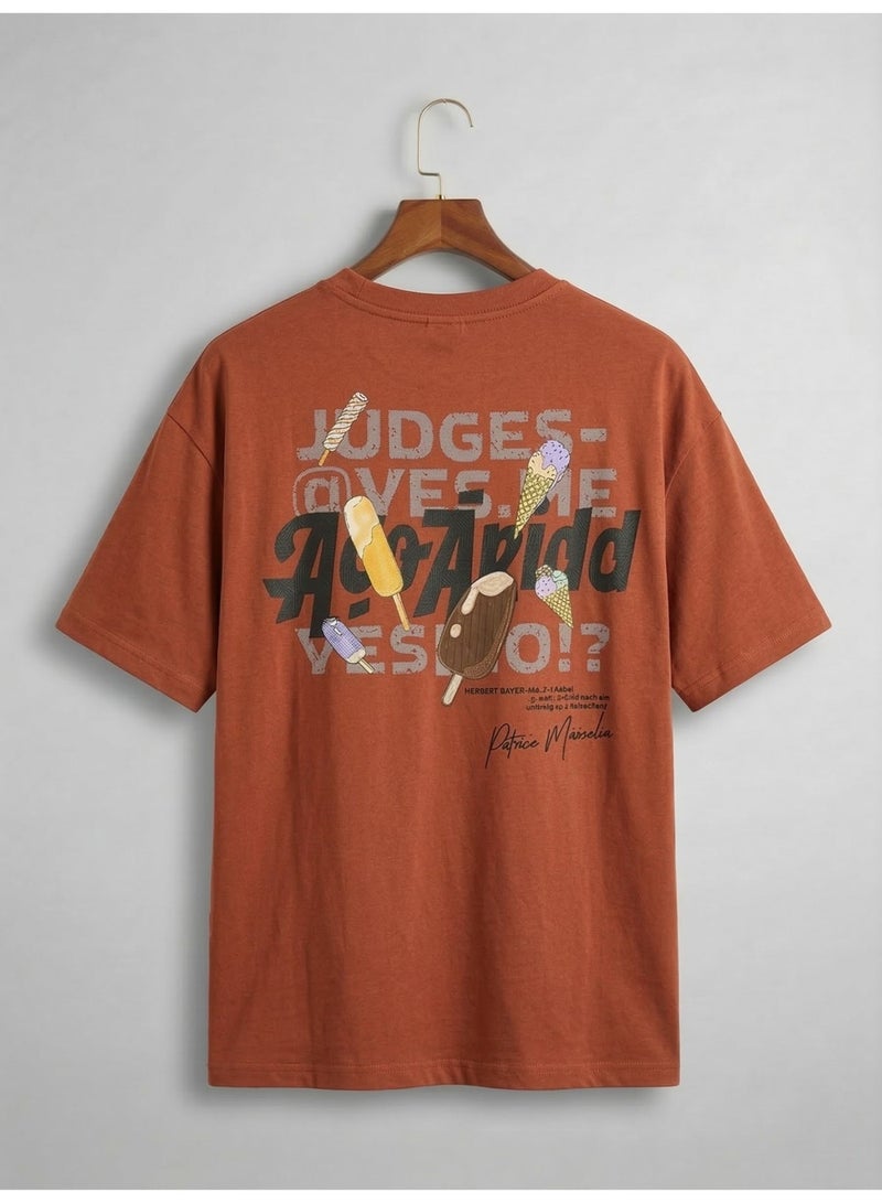 Hikes Mens Oversized T Shirt Premium Heavyweight Cotton Streetwear Fit - Image 2