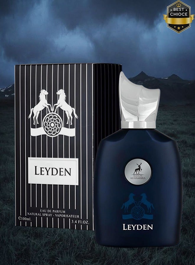 MAISON ALHAMBRA 3 Pieces Leyden Perfume For Men 100ml EDP - Image 2