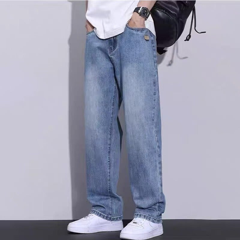 Unisex Casual Daily Denim Jeans - Image 5