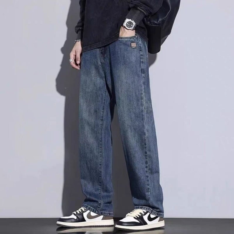 Unisex Casual Daily Denim Jeans - Image 2
