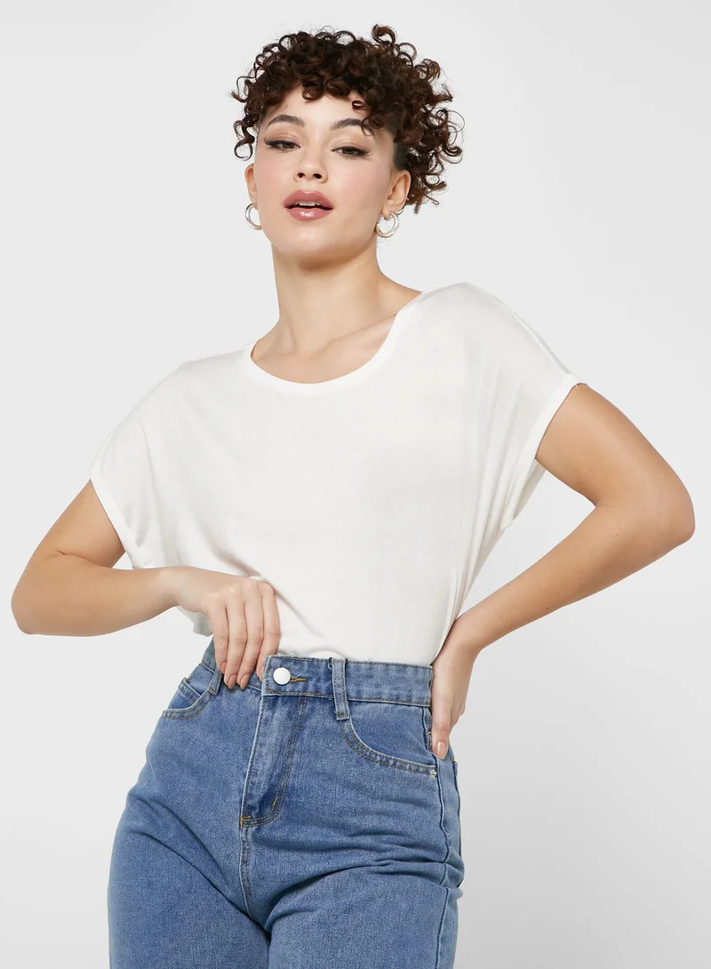 VERO MODA Round Neck Top