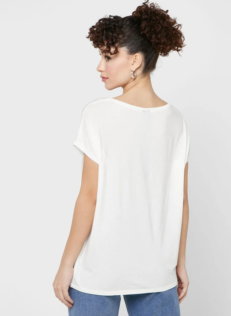 VERO MODA Round Neck Top