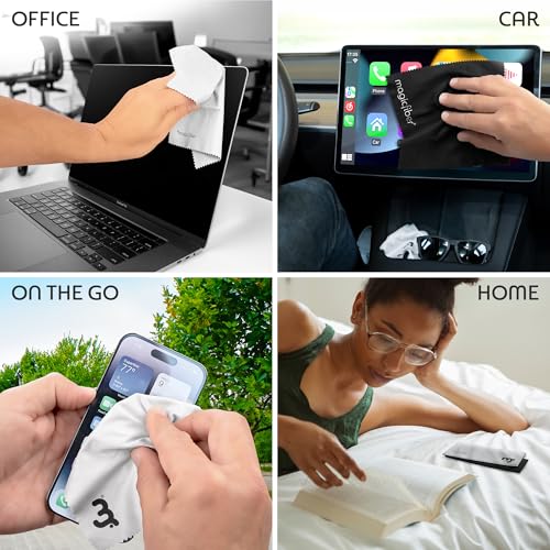 MagicFiber Microfiber Cleaning Cloth, 13 Pack - Premium Cloth for Glasses, Lens, Screens & More - Image 5