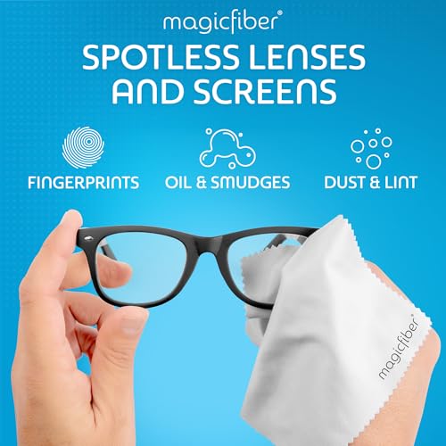 MagicFiber Microfiber Cleaning Cloth, 13 Pack - Premium Cloth for Glasses, Lens, Screens & More - Image 2