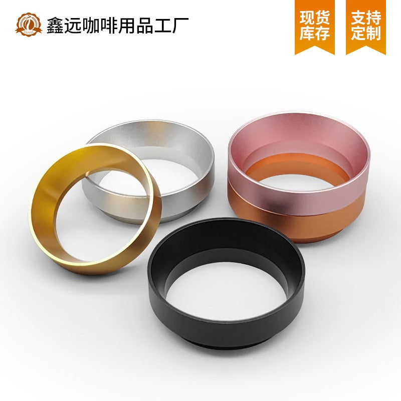 58Mm Magnetic Powder Ring Aluminum Alloy Inner Card Anti-Fly Powder With Magnetic 51Mm Cloth Powder Ring Coffee Handle Powder Ring - Image 4