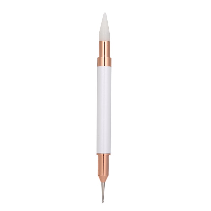 Double Head Nail Dotting Wax Pencil Head Replaceable Wax Head for Nail Dotting Pen Beads Rhinestones Gems Picker - Image 1