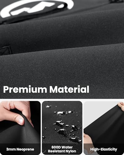 OutdoorMaster Snowboard Sleeve Soft Cover Case with Rubber Bumpers - L - Image 2