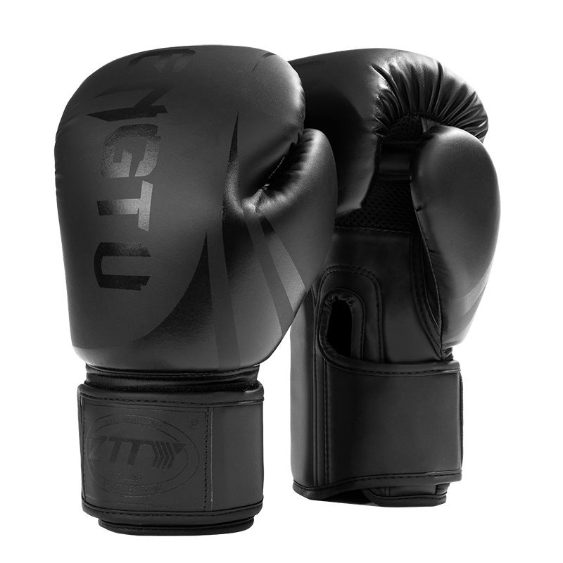 ZTTY Adult Boxing Gloves Training Sparring PU Leather Protective Gear Anti-Tear Rubber Foam Inner Liner - Image 1