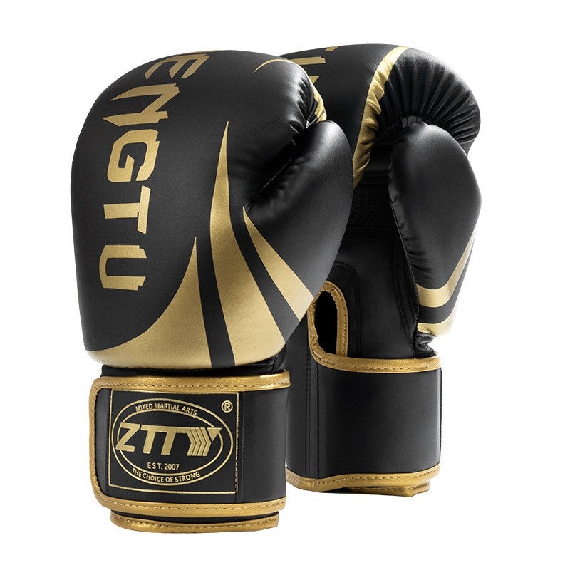 ZTTY Adult Boxing Gloves Training Sparring PU Leather Protective Gear Anti-Tear Rubber Foam Inner Liner - Image 3
