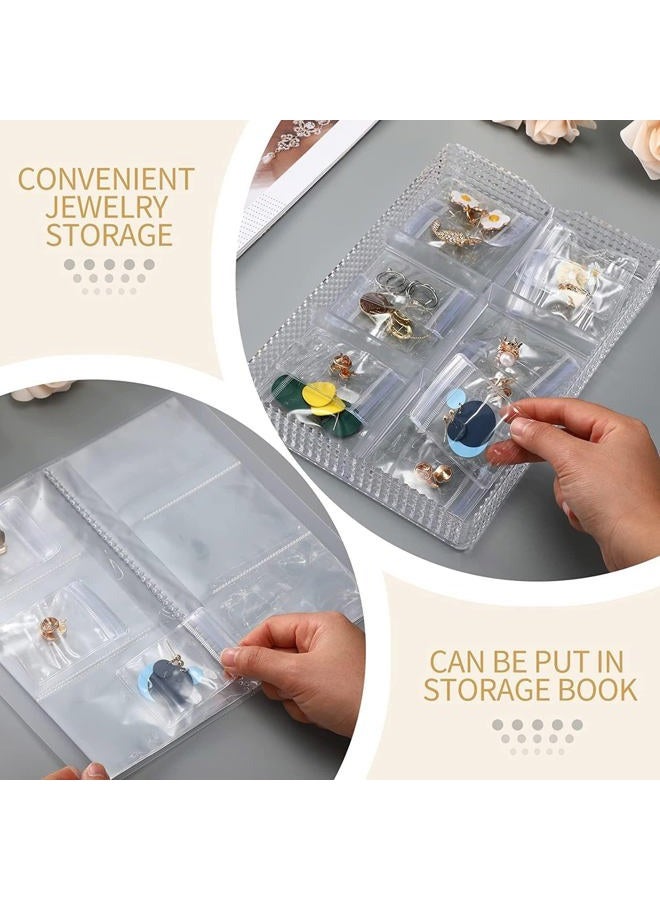 GSXRB PVC Anti Tarnish Jewelry Bags,Jewelry Bags Clear Plastic. Jewelry Pouch for Jewelry Rings and Earrings(100PCS 2.36*3.15IN） - Image 5