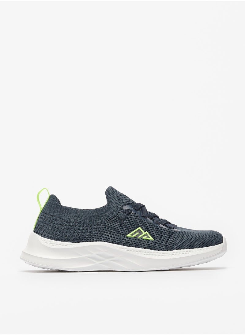 Oaklan by Shoexpress - Boys Textured Slip On Sports Shoes with Lace Detail and Pull Tabs - Image 1
