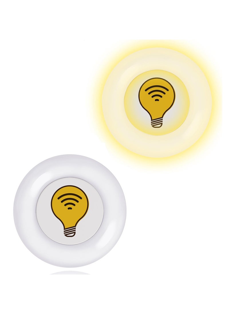 CMGTYYD. 2Pcs الأطفال مصابيح الليل الإلهام الإبداعي LED مصابيح الليل USB التوصيل الذكي، ضوء قابل للتعديل التحكم الصوتي، مصابيح الأجواء الزخرفية مناسبة للمنزل، غرفة المعيشة، مكتب الأطفال  - Image 1