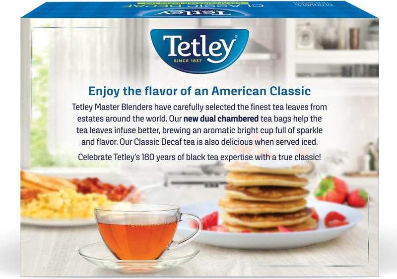 Tetley شاي تيتلي الكلاسيكي منزوعة الكافيين - 72 كيس - Image 5
