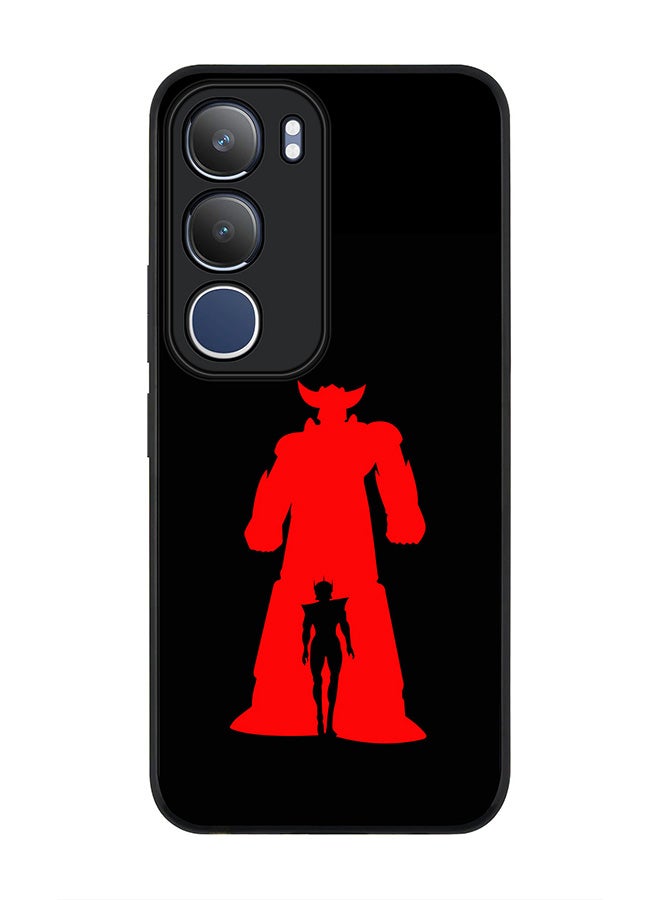 Stylizedd For vivo Y19s / Y19s Pro Case,Slim fit Camera Protection, Shockproof Thin Phone cover  - Grendizer (Black)