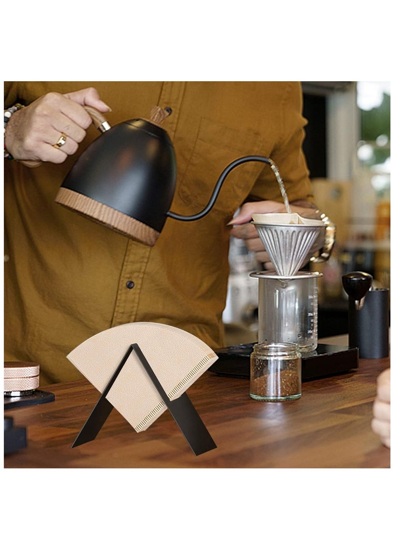Coffee Filter Paper Holder, Cone Coffee Filter Container, Stylish and Solid Look Filtering Paper Rack for Home