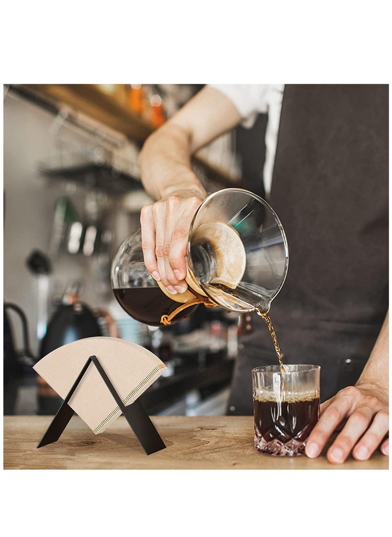 Coffee Filter Paper Holder, Cone Coffee Filter Container, Stylish and Solid Look Filtering Paper Rack for Home