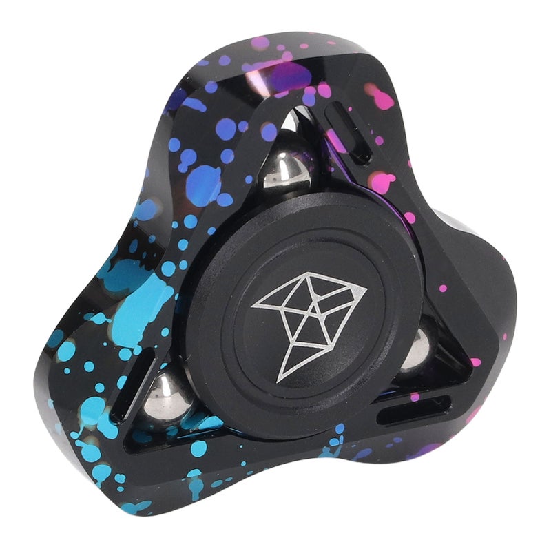 Colorful Metal Fidget Rotation Toy - Anxiety Relief & Focus Boost Fidget Sensory Toy for Kids, Adults, ADHD, Autism, Waiting In Line, Stressful Moments - Image 2