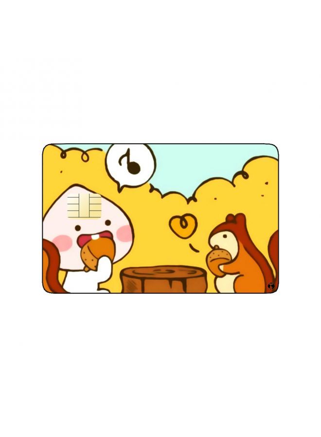 RKN PRINTED BANK CARD STICKER Cute Kakaotalk Stickers - Image 1