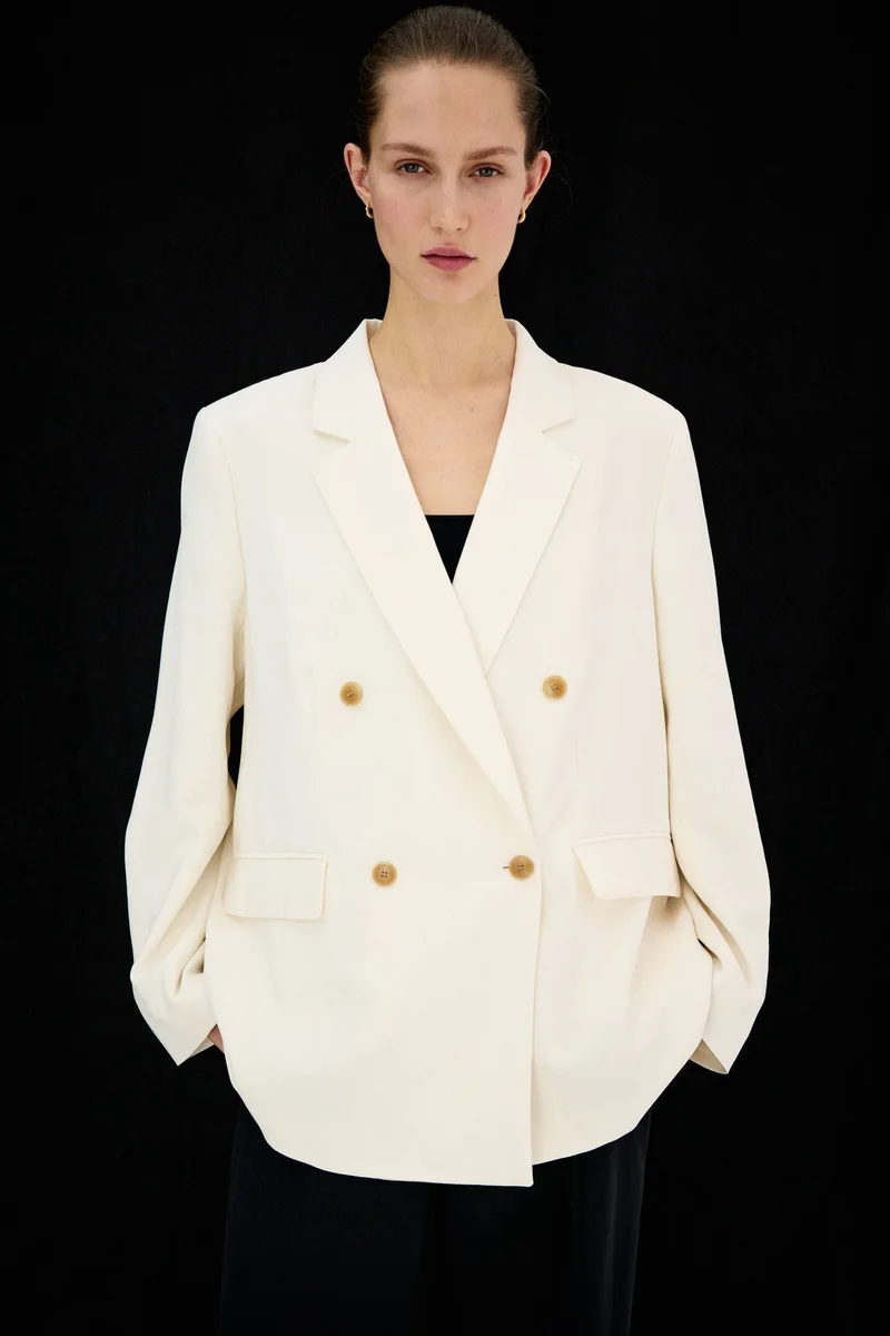 Double-breasted blazer