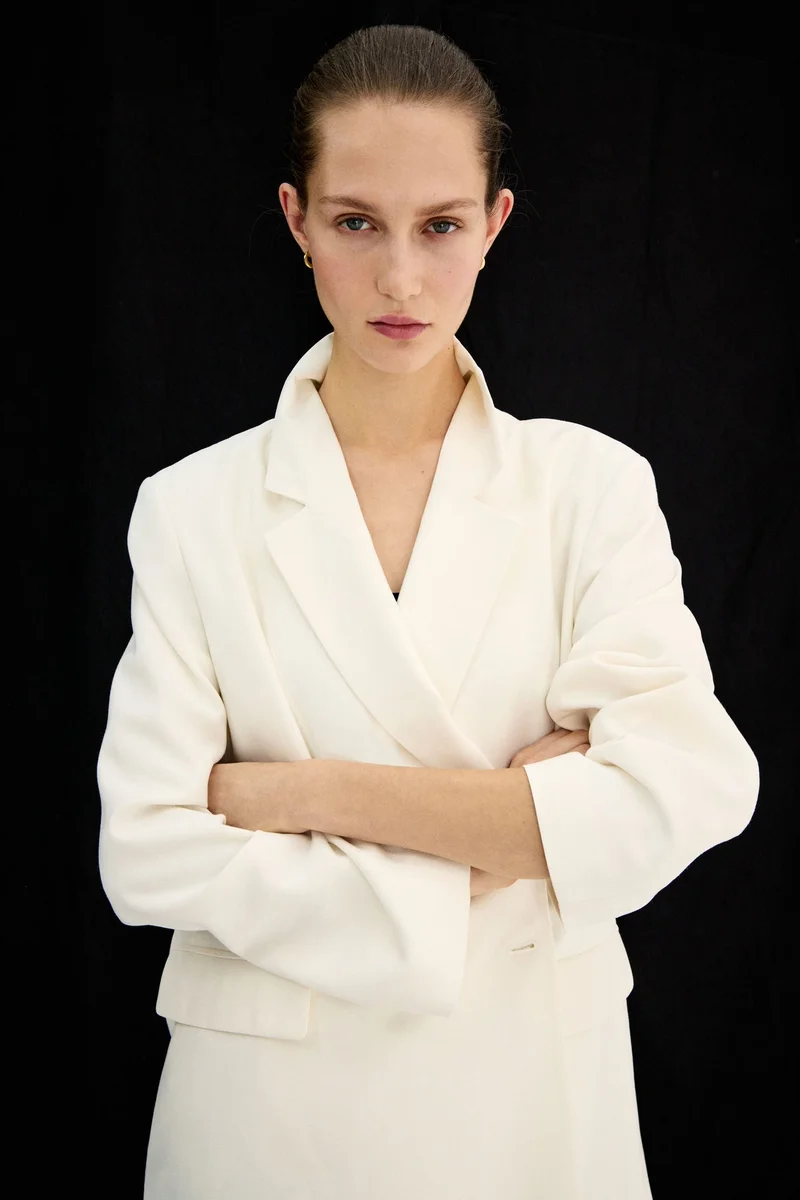 H&M  Double-breasted blazer for Women | Best Price UAE