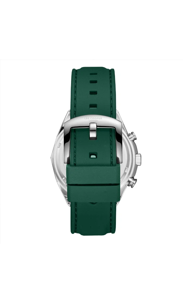 Lee Cooper Men's Silicone Multi Function Watch LC07990.377 - 44 mm