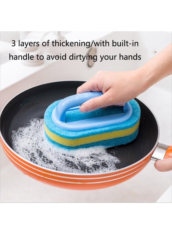 Magic Cleaning Sponge for Kitchen & Bathroom Surfaces, Glass, Walls, Toilet & Ceramic - No Electricity Needed, Ideal for Living Room, Bathroom, Toilet, Kitchen, Car - Essential Home Cleaning Tool - Image 4