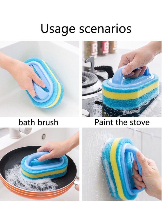 Magic Cleaning Sponge for Kitchen & Bathroom Surfaces, Glass, Walls, Toilet & Ceramic - No Electricity Needed, Ideal for Living Room, Bathroom, Toilet, Kitchen, Car - Essential Home Cleaning Tool - Image 2