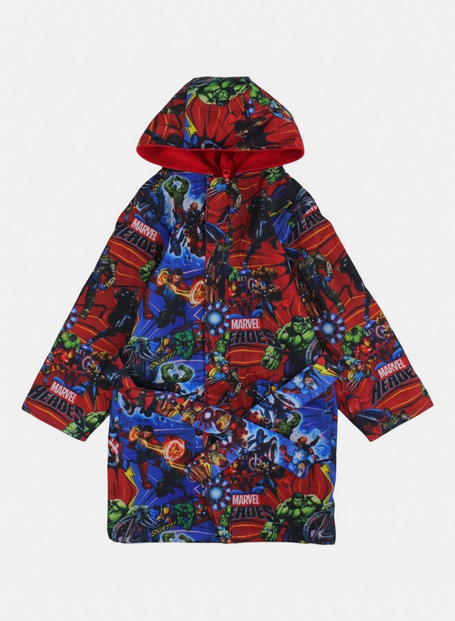 آي وير I.Wear رداء سباحة للأولاد - أزرق مع طباعة Avengers  - Image 1