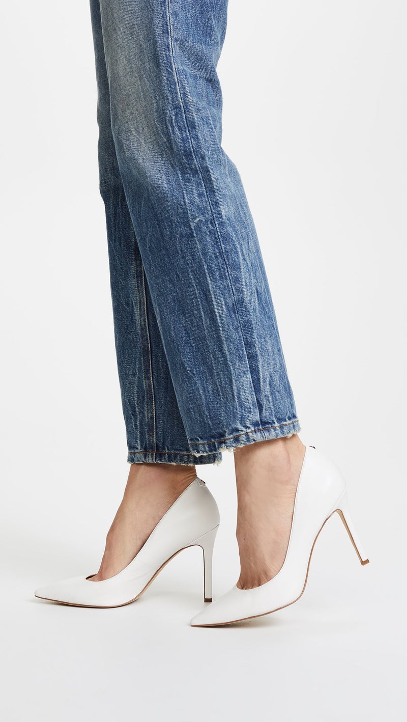 Sam Edelman Women's Hazel Pump, Bright White, 7 - Image 2