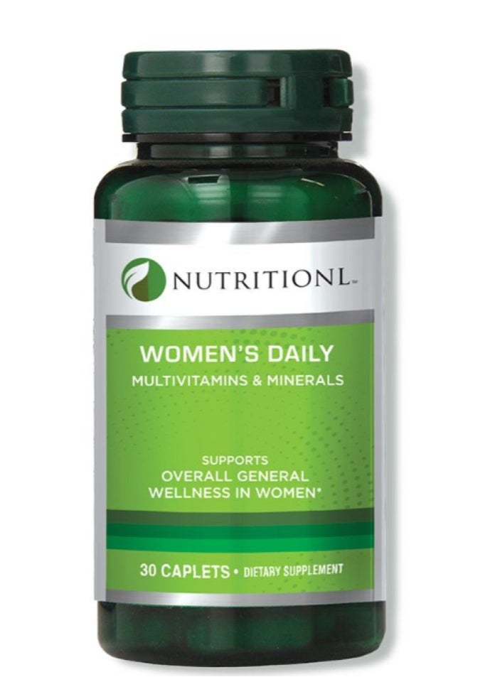 NUTRITIONL - Nutritionl Womens Dailly Caplets 30's - Image 1