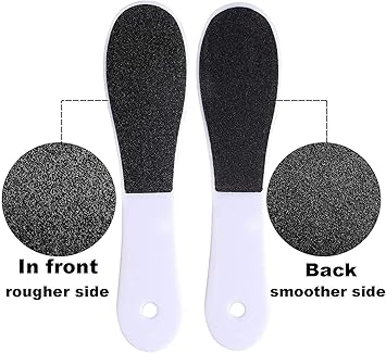 Rainmae Rainmae Foot Files for Hard Skin8 Packs DoubleSided Foot Rasp File and Callus Hard Skin Remover for Wet and Dry Cracked FeetWhite  - Image 3