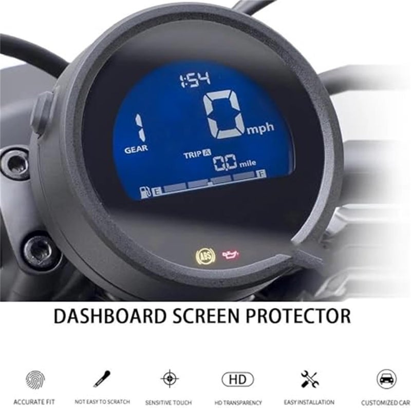 DEMULAX Motorcycle Dashboard Screen Protector - Image 2