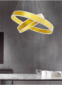 Target Modern Hanging Pendant Lamp LED Rings Circle for Living Room Ceiling Chandelier  - Image 3